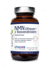 NMN uthever® med resveratrol 60 KENAY-kapsler
